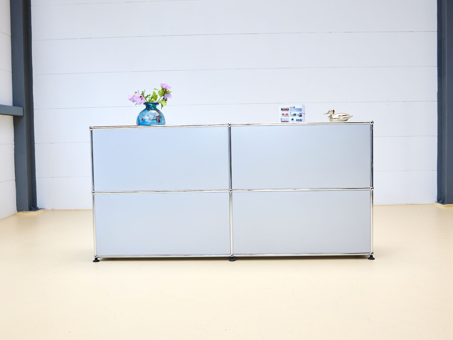 USM Cassettiere: USM Sideboard in Mattsilber Kommode Lieferung möglich – Usato da Meinisberg venduto da atelier_TILIJA 8