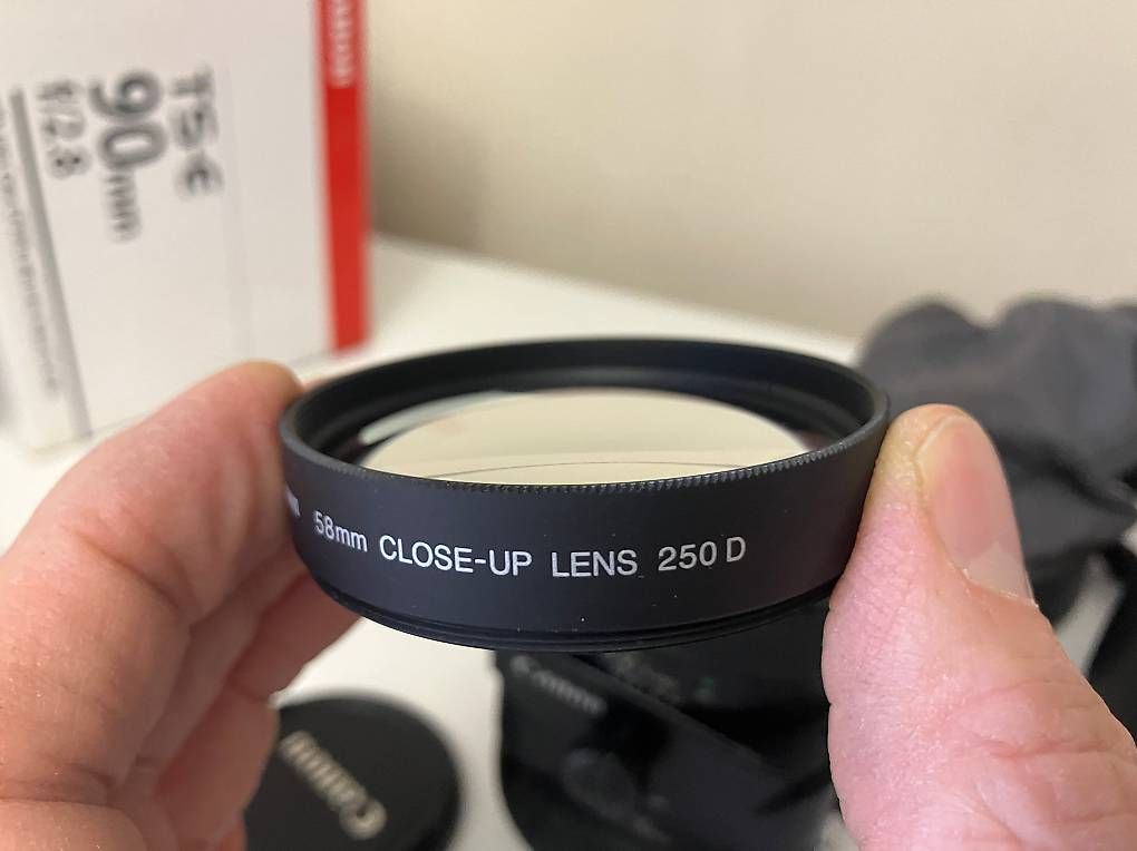 Canon Obiettivi: Canon TS-E 90mm 1:2.8 avec bonnette 250D Apo – Usato da Genève venduto da Capt3 7