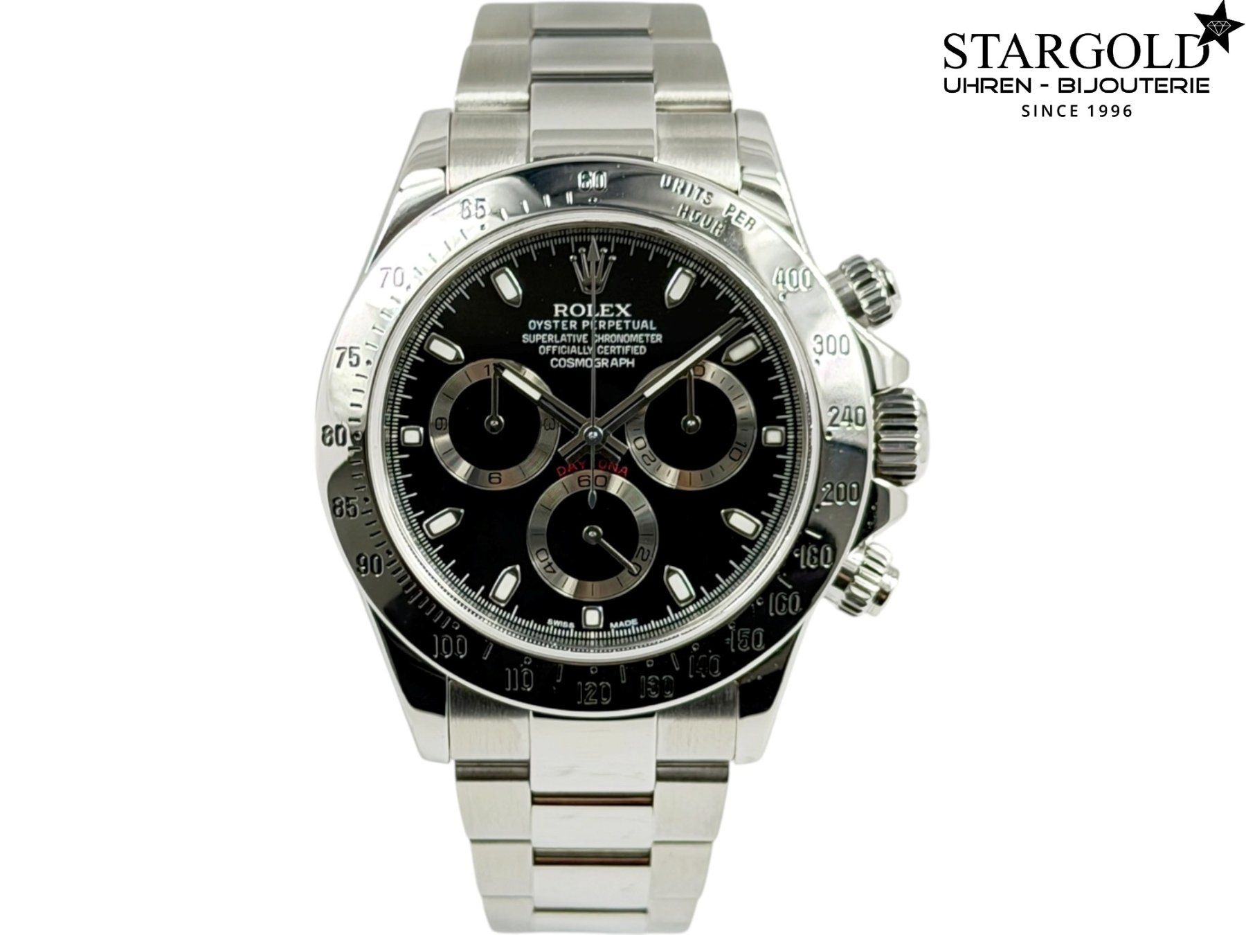 Rolex Uhren: Rolex Daytona "APH Dial" - 116520 – Gebraucht aus Zürich von Stargold-Uhren