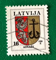 BRIEFMARKEN AUS  Lettland GESTEMPELT