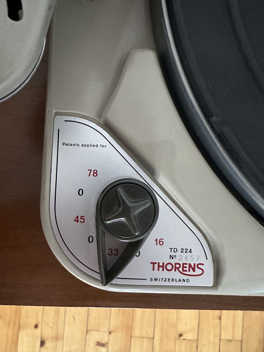 Thorens Giradischi: Giradischi Thorens TD 224 usato restaurato – Usato da genève venduto da tomasch02 1