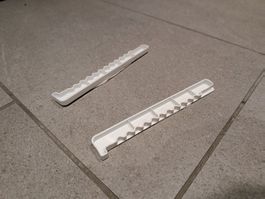 Ersatzteil Miele Kühlkombination– Rasteelement rechts&links