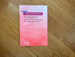 Deutsch Satz und Komma Sprachtrainer hk Verlag