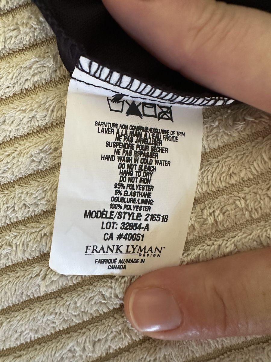 Vestiti: Robe Frank Lyman noir et blanc imprimée taille 36 – Nuovo (secondo la descrizione) da Châtelaine venduto da Alexandra.jankowski 6