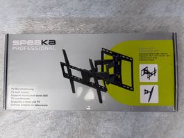TV-Wandhalterung, neigbar und schwenkbar. 42'' bis 84''.
