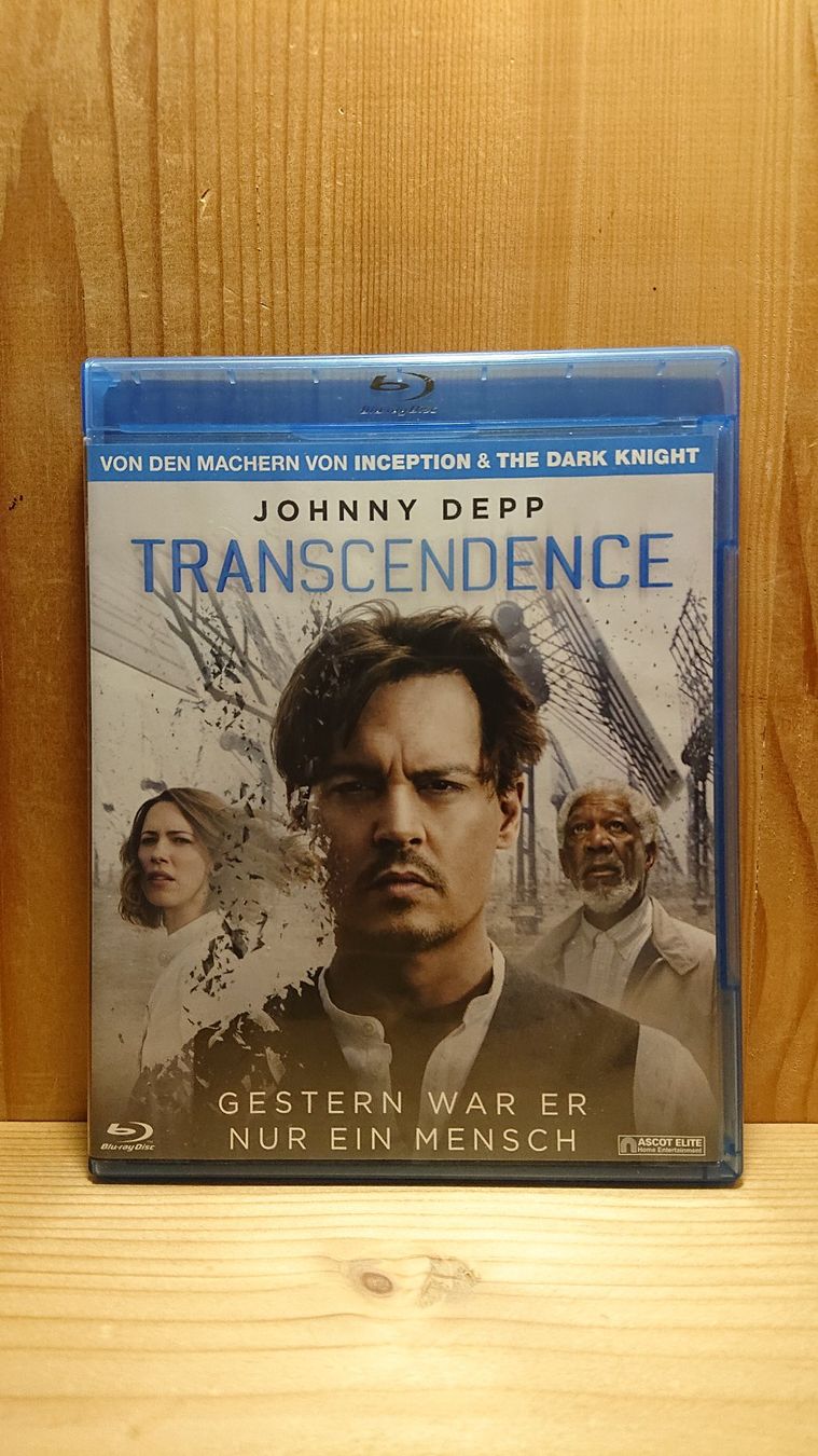 Alle DVDs: TRANSCENDENCE Blu-Ray mit Johnny Depp – Gebraucht aus Wilderswil von Exebub