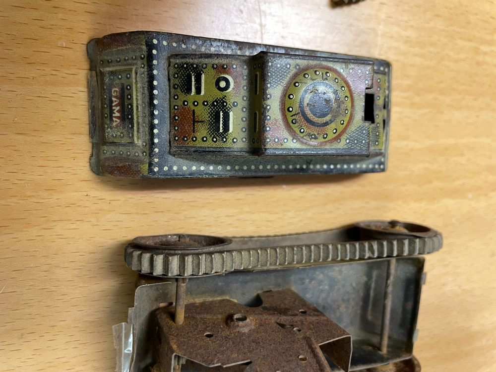 BLECH TOLE GAMA PANZER CHAR T 96 GUT (Gebraucht) in Gurtnellen für CHF