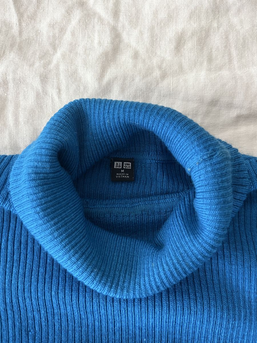Uniqlo Pulls & Sweat-shirts: Uniqlo Rollkragenpullover Blau – D'occasion à Zürich par Ivadodo 2