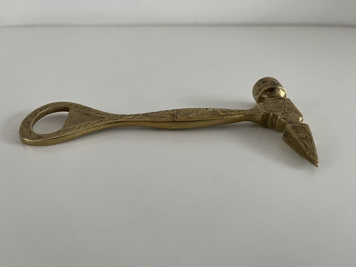 Tutte le decorazioni: Barwerkzeug / Flaschenöffner - Ice Pick / Messing – Usato da Wetzikon ZH venduto da seli03 3