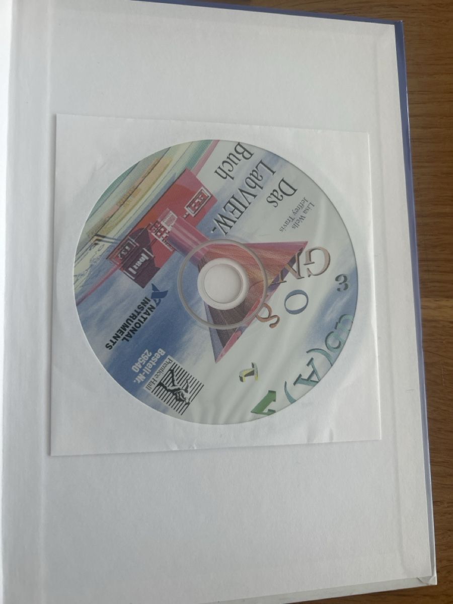 Bücher: Buch Das LabVIEW-Buch mit CD NEU – Gebraucht aus Wohlen AG von Rstoeckli6 2