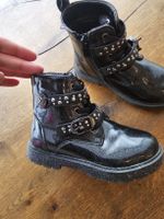 Winter Boots Gr.28 Schwarz Glitzer mit Schnallen Top