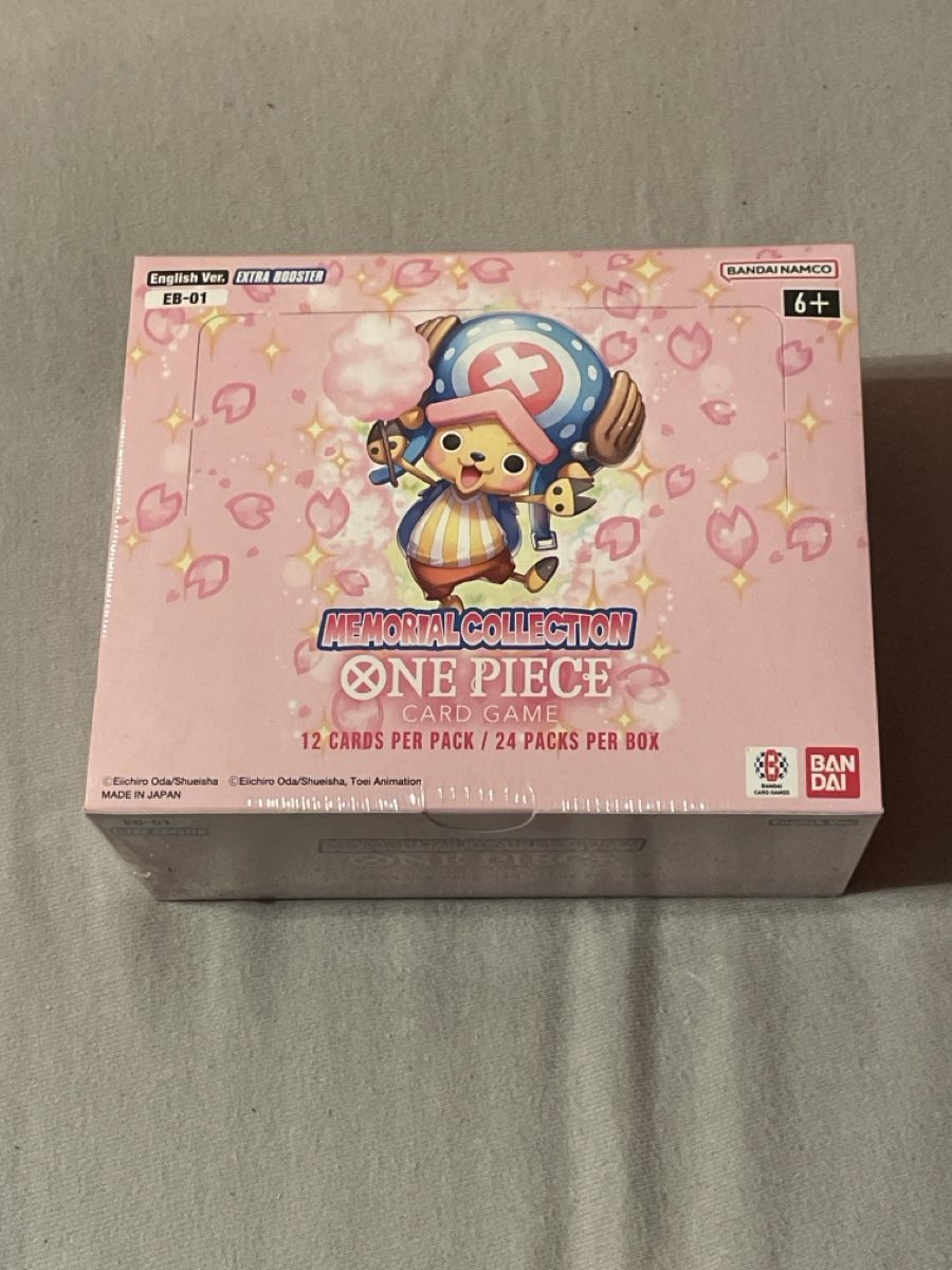 Bandai Carte collezionabili: EB 01 One Piece Booster Box Display Memorial Collection – Nuovo e nell'imballaggio originale da Bazenheid venduto da Toulouse12