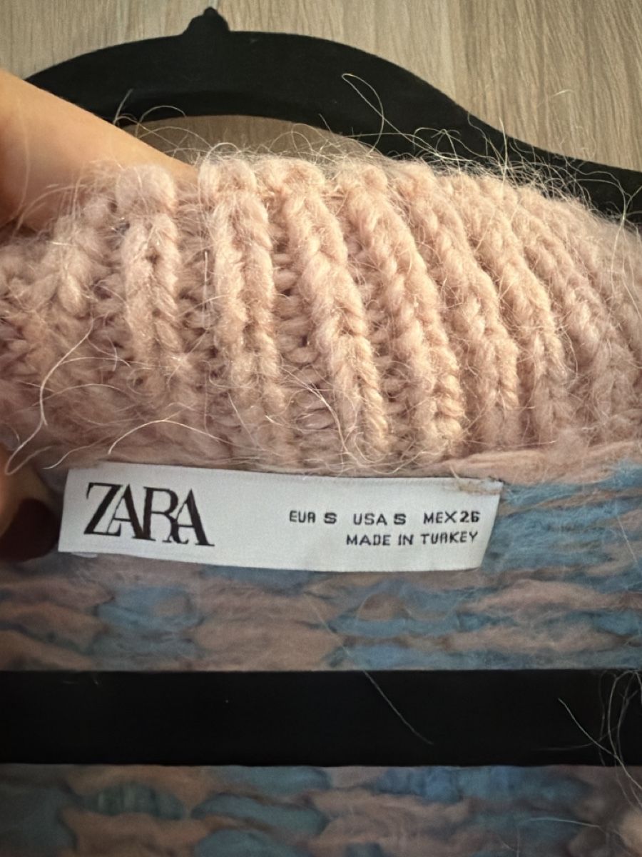 Gilet & Giacche senza maniche: ZARA vest checkered pattern pink blue size S used – Nuovo (secondo la descrizione) da Steinhausen venduto da bbr_kj8g 1
