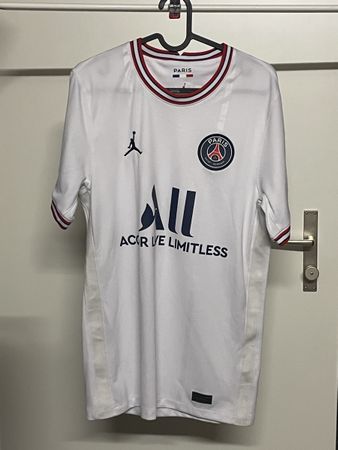 Fussballtrikot PSG Jordan weiss Grösse S neuwertig