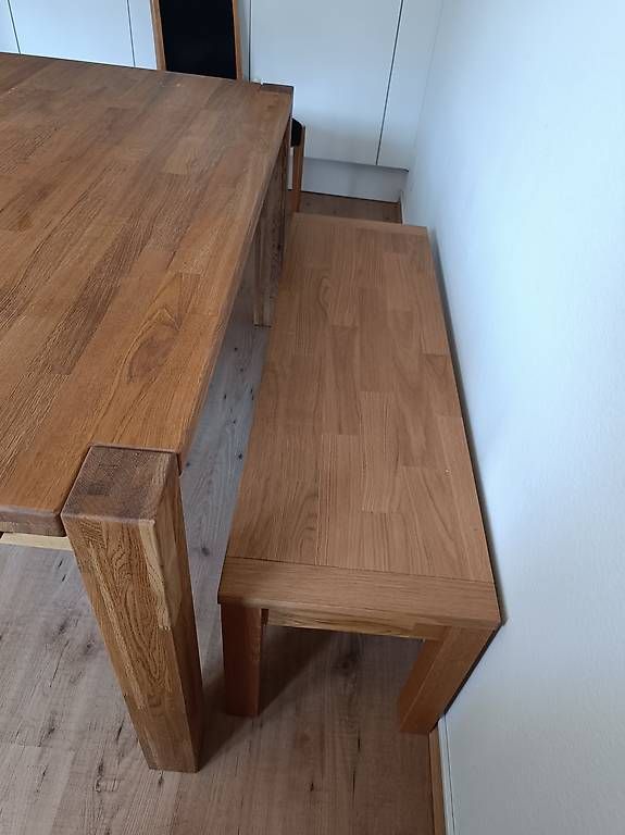Tavoli: Tisch mit Bank Massivholz – Usato da Mollis venduto da GordoCojones 1