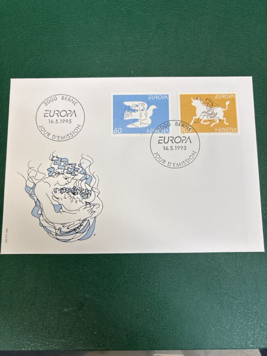 Buste & buste per spedizione: Enveloppe timbre Europa 1995 – Nuovo (secondo la descrizione) da Cottens FR venduto da seb988