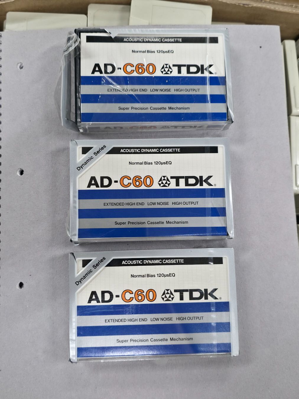 Musicassette: 3x TDK AD-C60 Dynamic Series – Usato da Dietlikon venduto da litisop