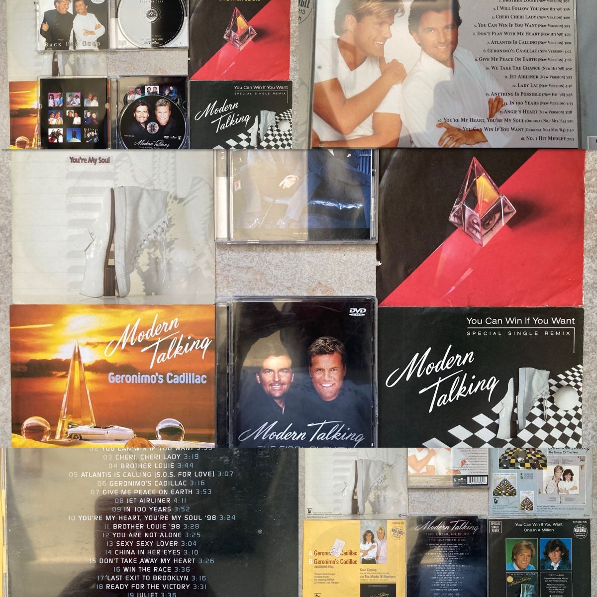 Dischi in vinile: MODERN TALKING LP-CD-DVD SET – Usato da Bubikon venduto da Luc666ifer