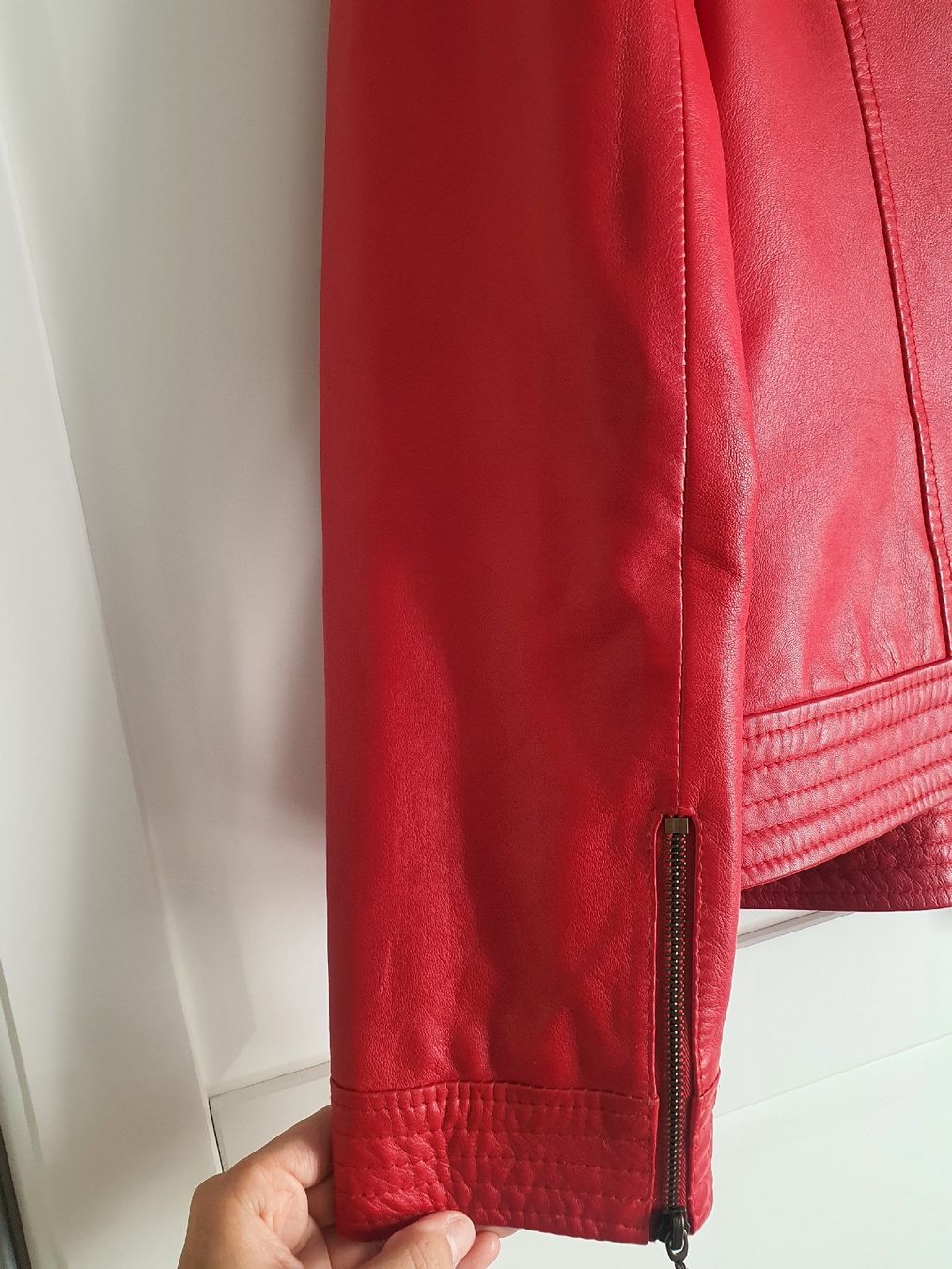 Jacken: Punt Roma Real Leather Jacket Red Size 46 – Gebraucht aus Genève von gvokiii 5