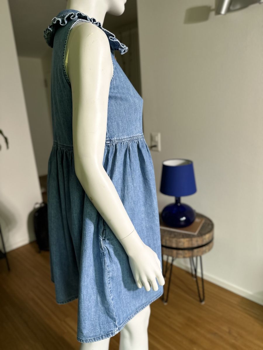 Vestiti: Schönes Denim-Damenkleid von MLH Jeans – Usato da Adliswil venduto da RicPro 3