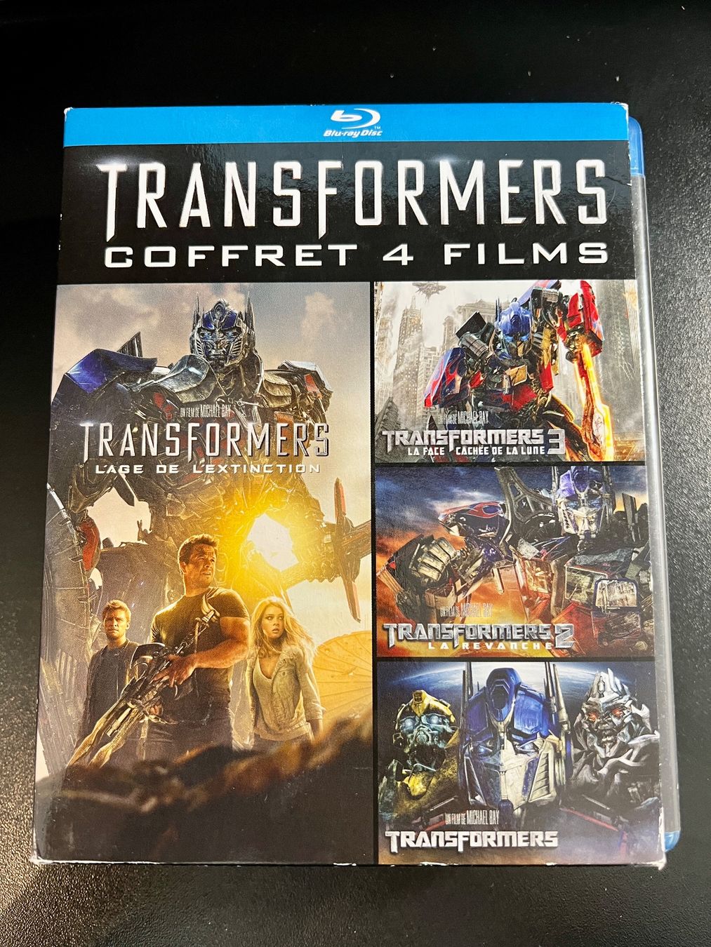 Tutti i DVDs: 4x DVD / Blu-ray Films Transformers 1, 2, 3 et 4 – Usato da Murist venduto da kalmec 1