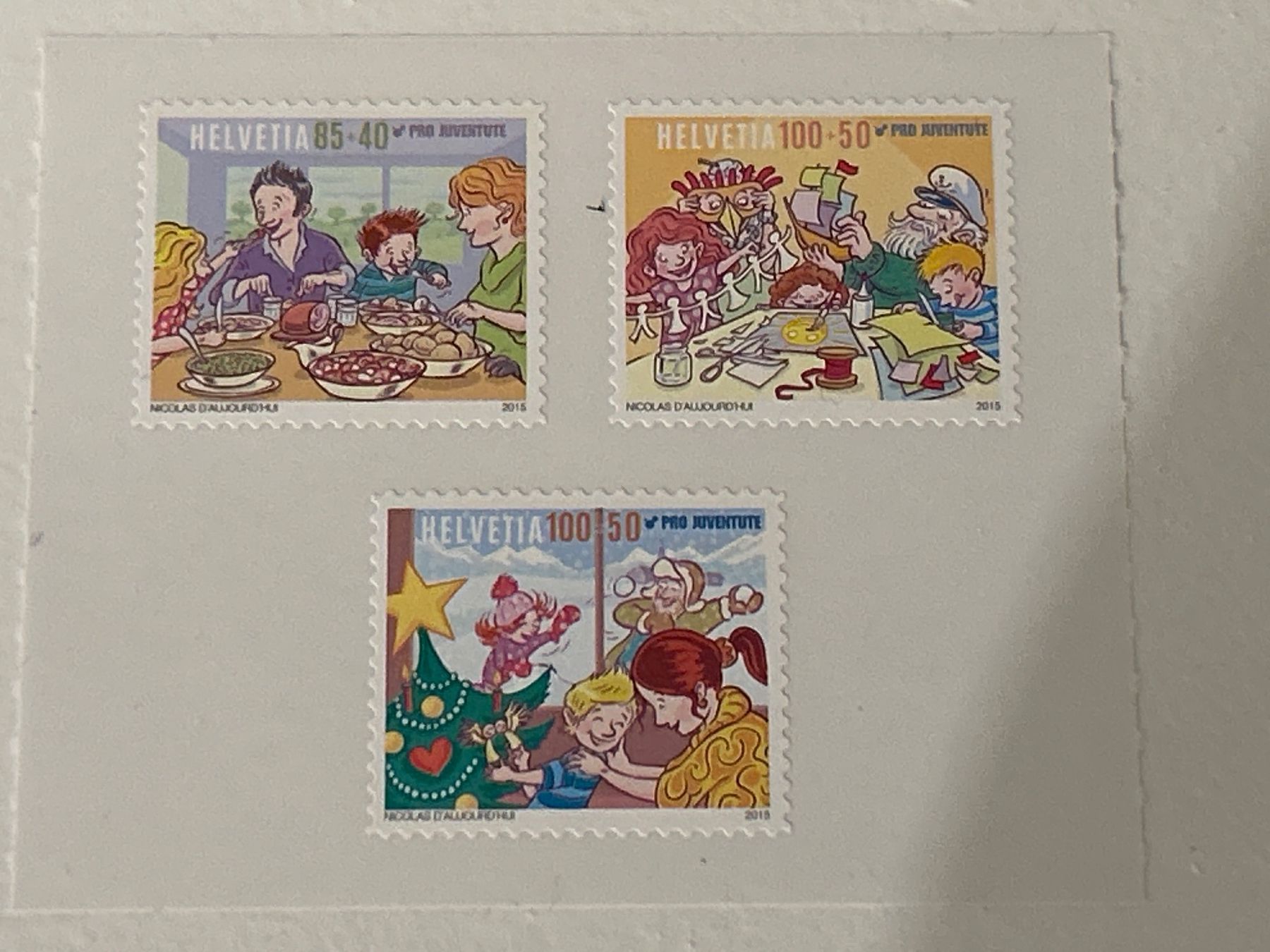 Tutti i francobolli: Briefmarke - Schweiz - Pro Juventute 2015 - postfrisch – Nuovo (secondo la descrizione) da Villnachern venduto da RicardoMary
