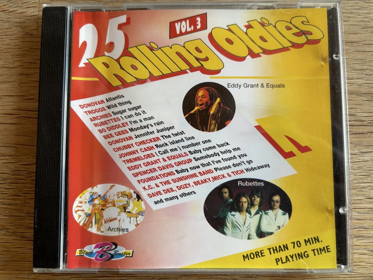 CD: 25 Rolling Oldies - Volume 3 - CD – Usato da Gebenstorf venduto da pas_9p6b