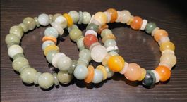 ✨ Wunderschönes Edelstein Heilstein Armband Set aus Jade ✨