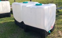 12 IBC Blase Wassertank 1000l Wasserbehälter Regenwassertank