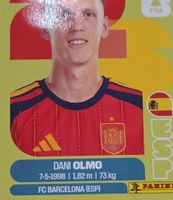 Panini WM 2023 Sticker Dani Olmo Spanien Top Zustand!
