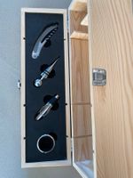 4-teiliges Sommelier-Set in Holzbox