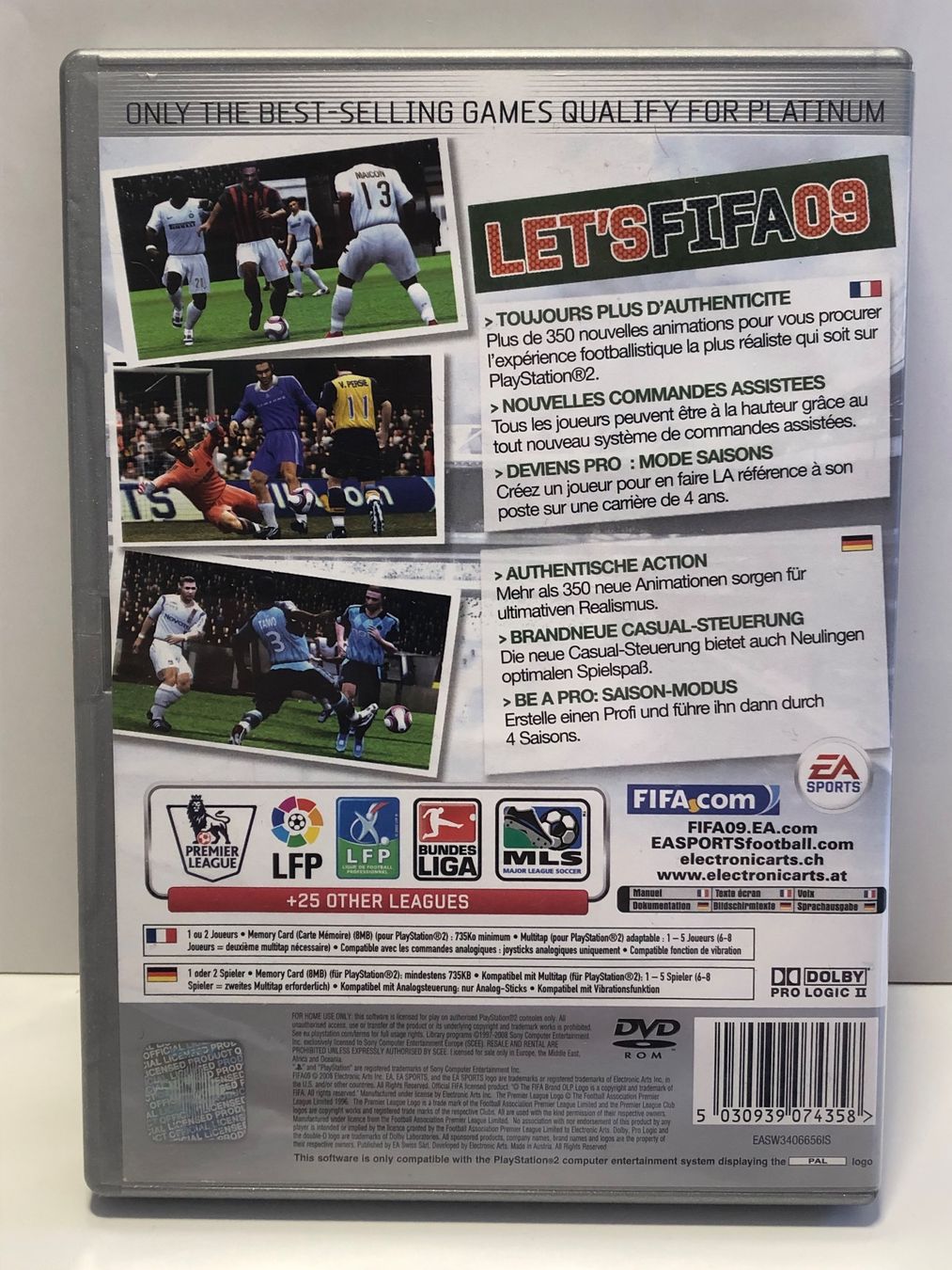 Giochi: FIFA 08 + 09 Bundle | PS 2 Playstation 2 | Getestet ✅ – Usato da Küblis venduto da AlpinePro_GR 4