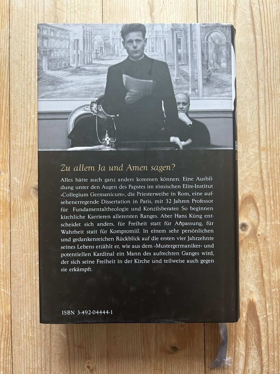 Libri: Hans Küng - Erkämpfte Freiheit! – Usato da Himmelried venduto da rasmus67 1