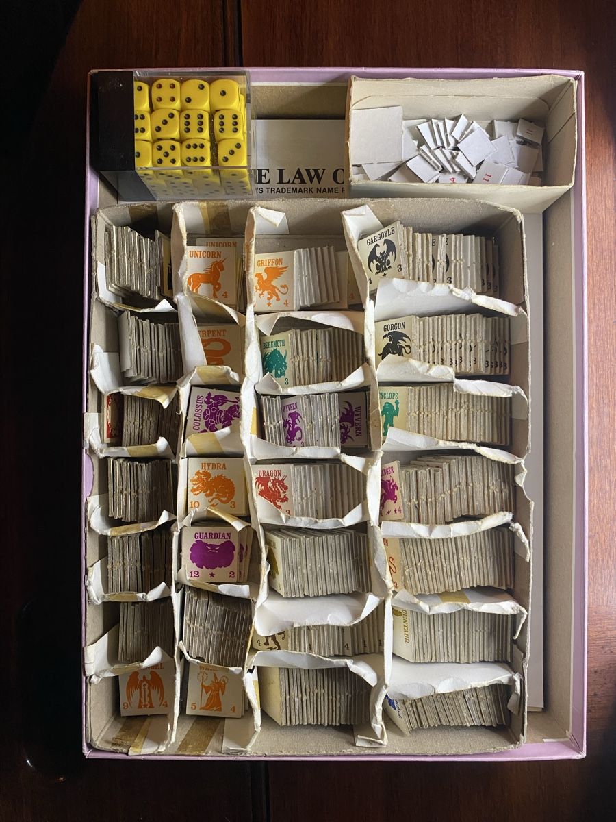 Giochi: Vintage TITAN Avalon Hill 1982 COMPLETE & Sorted – Usato da Kirchberg BE venduto da swiss_slab 3