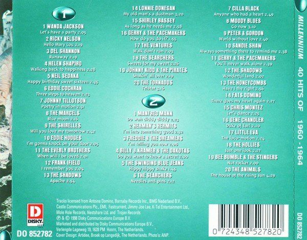 CDs: 40 Hits 1960-1964 – D'occasion à Bionnens par Meg011 1
