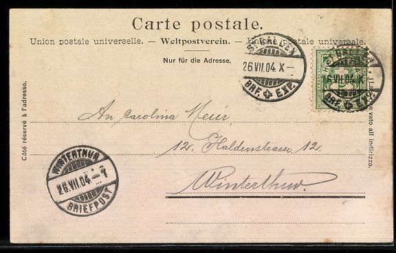 Cartes postales: AK St. Gallen, Broderbrunnen – D'occasion à Berlin par bartko-reher 1