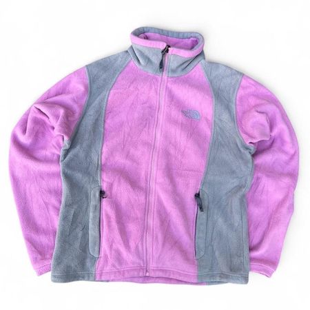 North Face Fleece Pink Grau