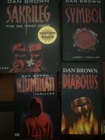 4 Dan Brown Thriller  Sakrileg Illuminati etc. Paket 7