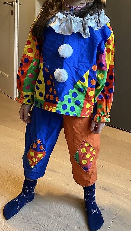 Costumi: Clowns Kostüm Grösse 104 – Usato da zürich venduto da majasimone 3