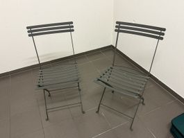 2er Set Klappstühle — Vermobil Italien Stahl