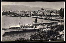 Genéve, Débarcadère du Quai du Mont B