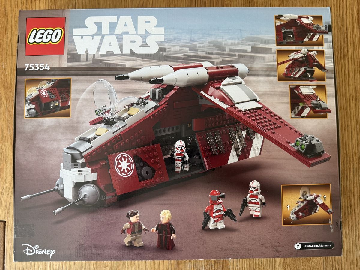 Lego Kit di costruzioni: Lego 75354 Coruscant Guard Gunship – Nuovo e nell'imballaggio originale da Zürich venduto da WField 1