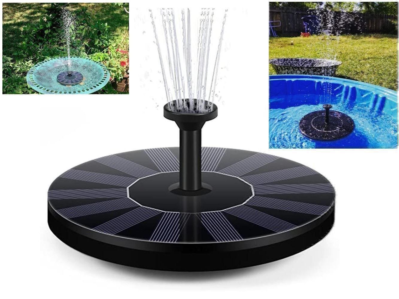 Etangs & Fontaines déco.: MINI SOLAR WASSERBRUNNEN - SPRINGBRUNNEN - TEICH UND GARTEN – Neuf avec emballage d'origine à Kriens par swissgadget 1