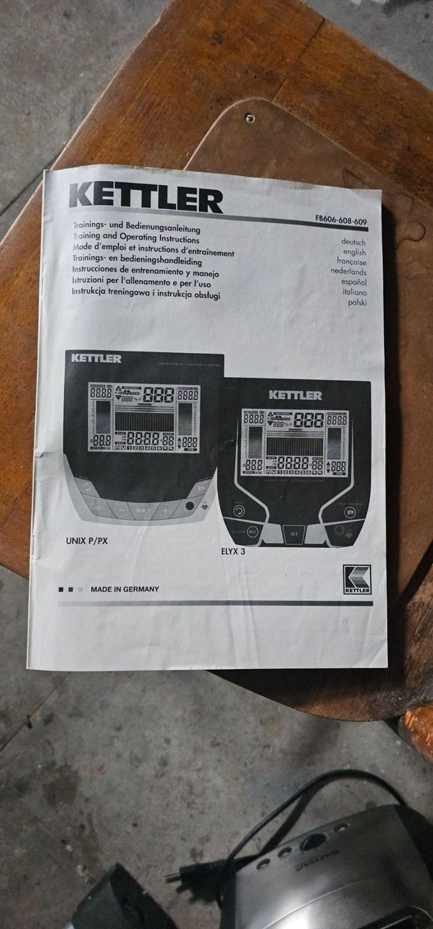 Kettler Hometrainer: Bleiben Sie fit mit einem Cross-Trainer – Usato da Basel venduto da Hindlingen 3
