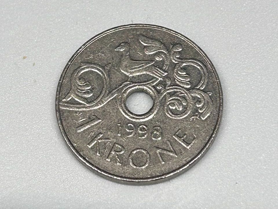 Tutti le monete: 1 Krone 1998 – Usato da Giubiasco venduto da LorisVale