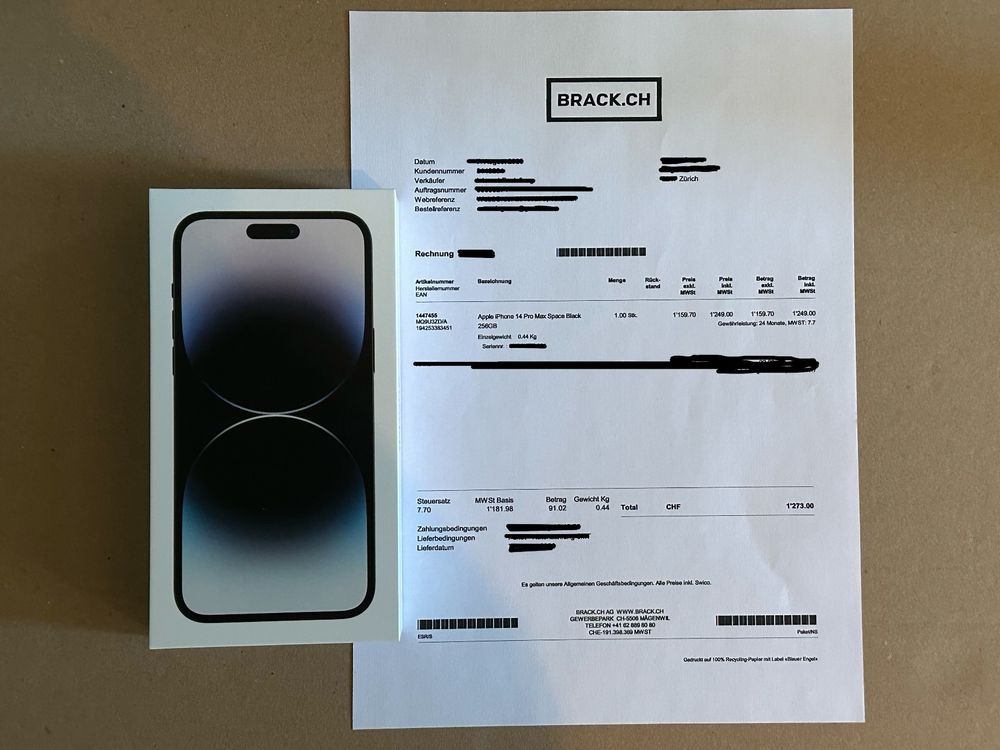 IPhone 14 pro Max 256 GB inkl Case | Kaufen auf Ricardo