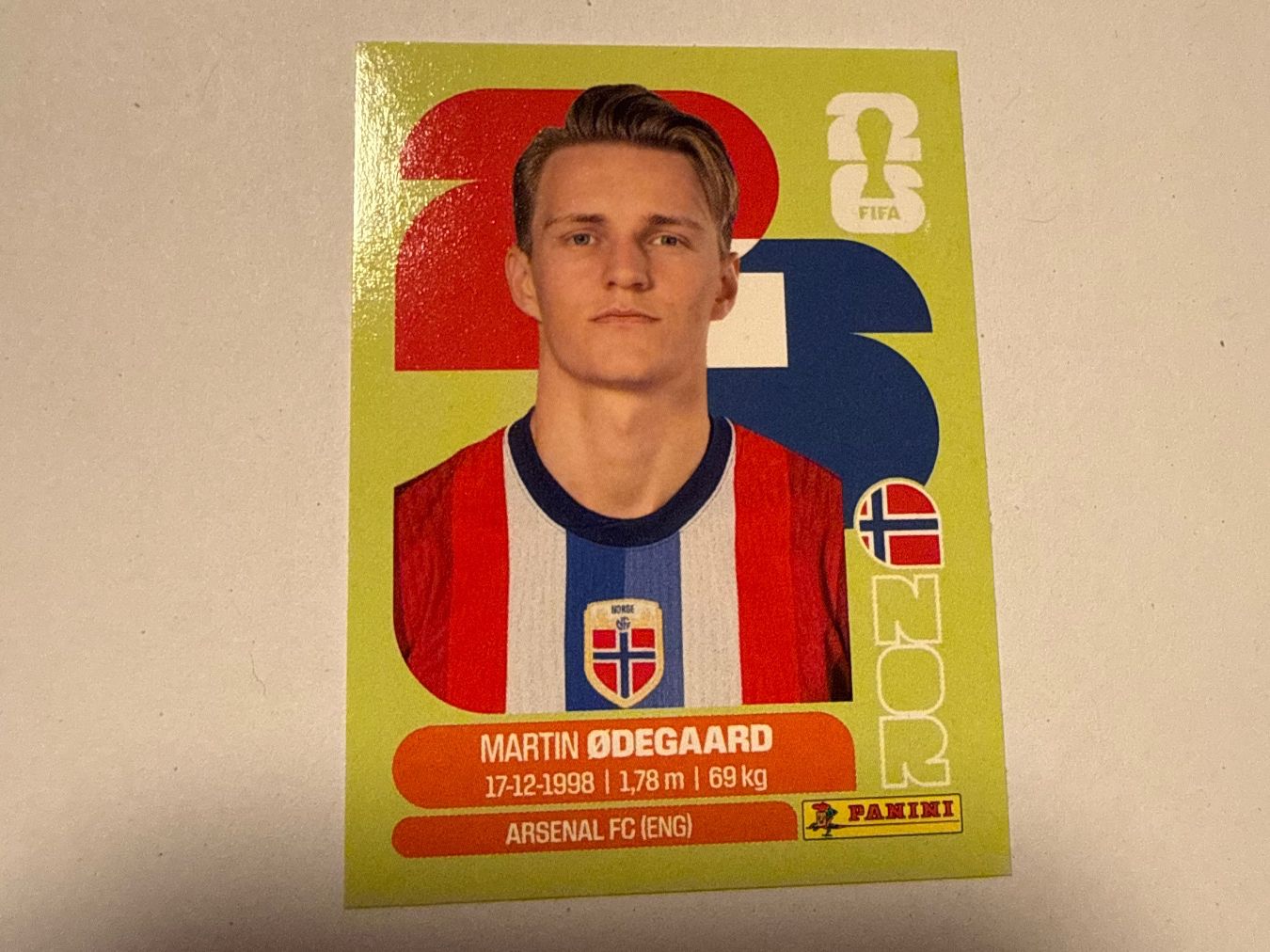 Panini Sammelbilder & Trading cards: Odegaard NOR10 - Panini CH Edition WM 2026 – Neu (gemäss Beschreibung) aus Grenchen von nicus_aveiro