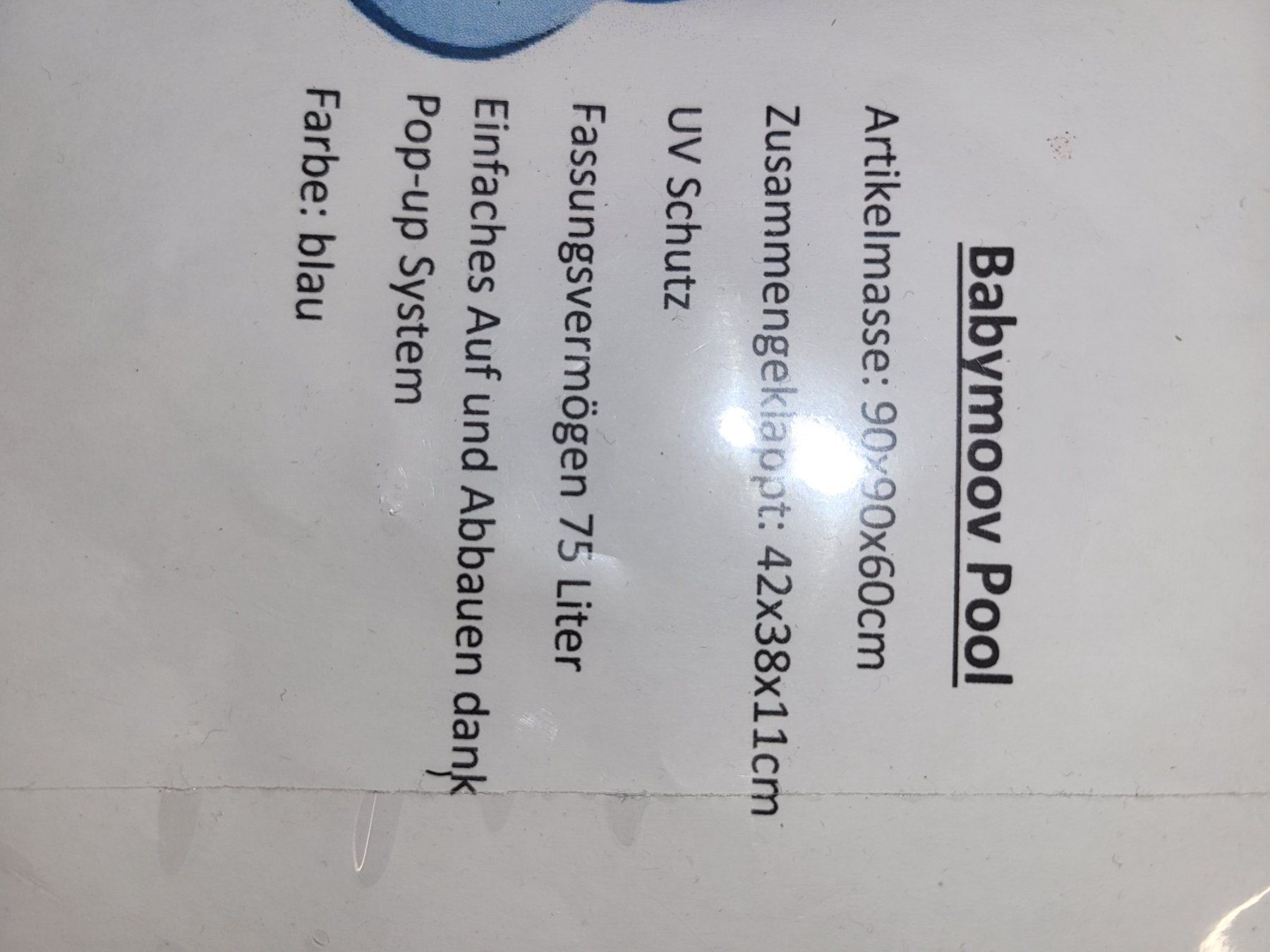 Giocattoli: Babypool oder Bällebad mit UV-Schutz, Pop-Up, faltbar L13 – Usato da Schwarzenburg venduto da Flamingo07 1