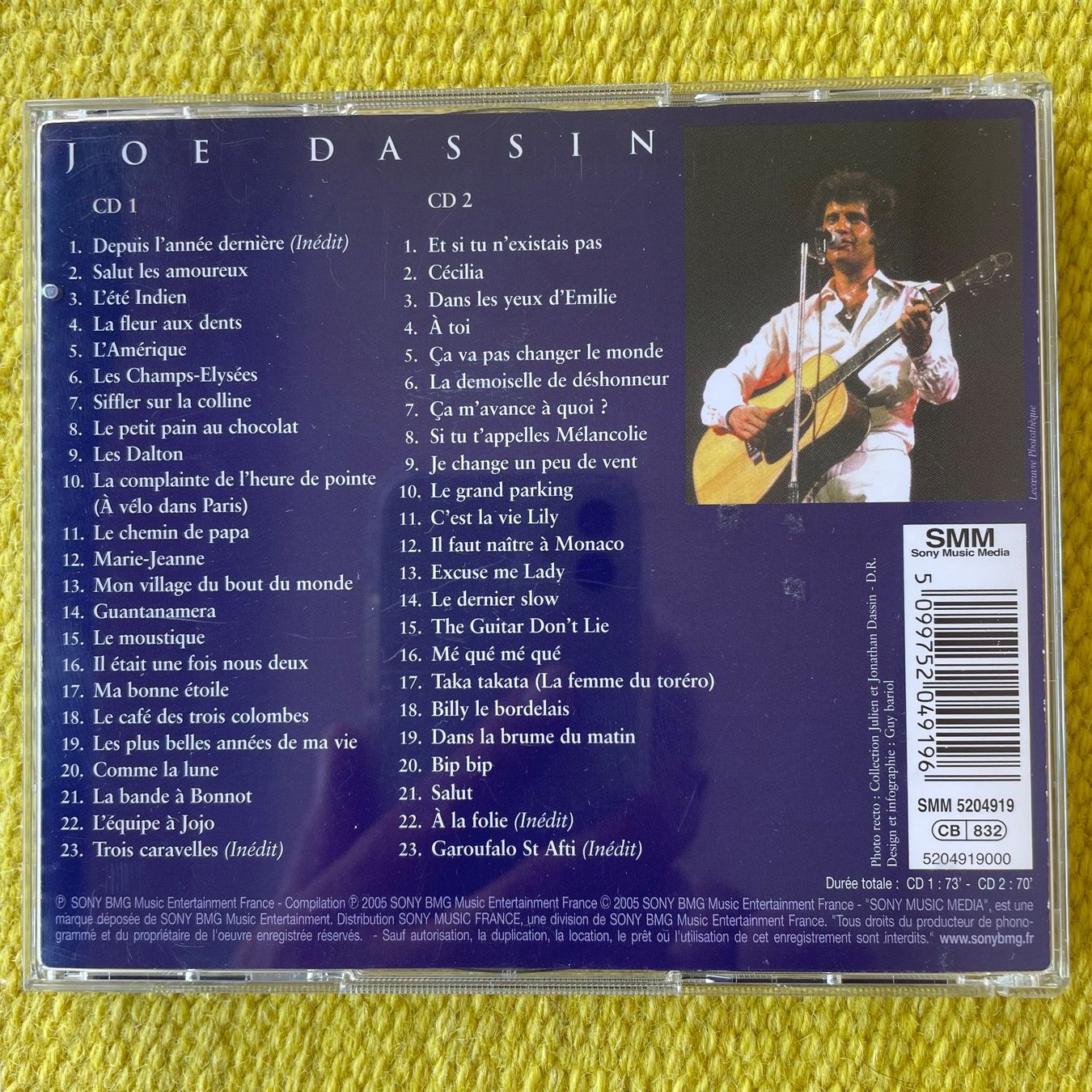 CD: JOE DASSIN-2CD ETERNEL… – Usato da Rorschacherberg venduto da CD-Roli 1
