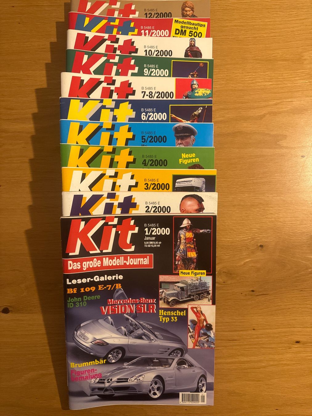 Zeitschriften & Magazine: Kit Modell Magazin 11 Hefte 2000 – Gebraucht aus Rudolfingen von CardsAndMore